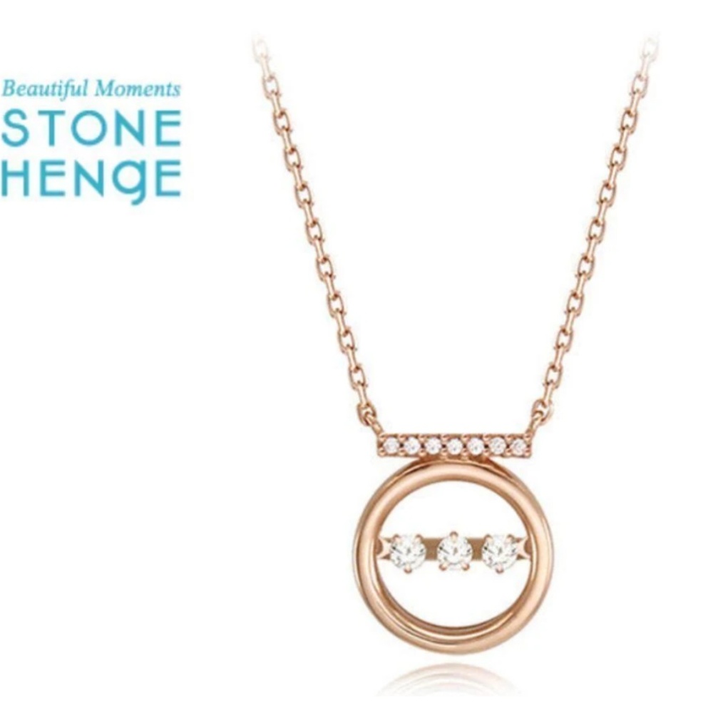 [Stonehenge] D0002 14K Rosegold Necklace